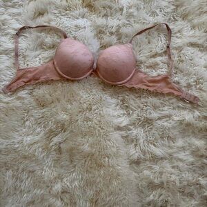 Victoria's Secret Blush Lace Bra